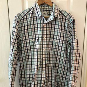 Lacoste Men plaid shirt